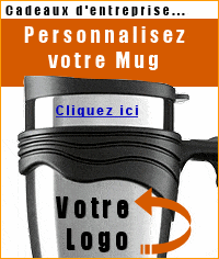 mug personnalis� publicitaire pour cadeaux d'affaire et cadeaux d'entreprise