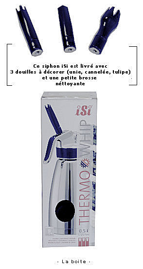 Chantilly iSi Gourmet Whip 1/4 litre