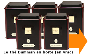 Acheter du th� haut de gamme de qualit� : Dammann, Palais des Th�