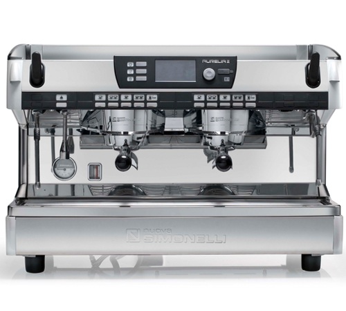 Machine Nuova Simonelli Aurelia II T3 2 groupes blanche