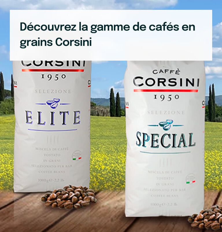 cafes en grains corsini