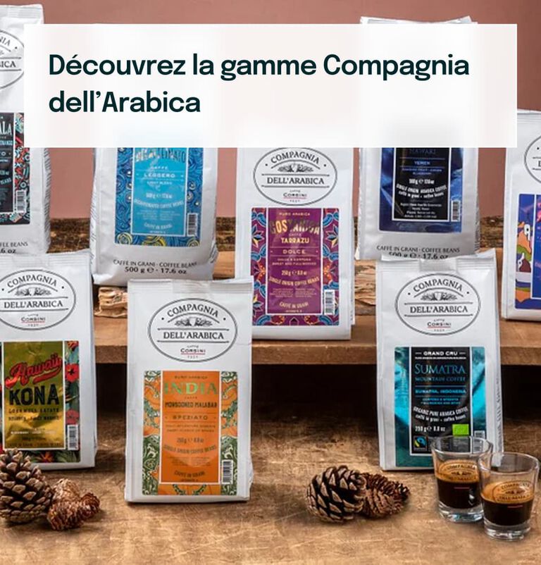 gamme compagnia dell&rsquo;Arabica