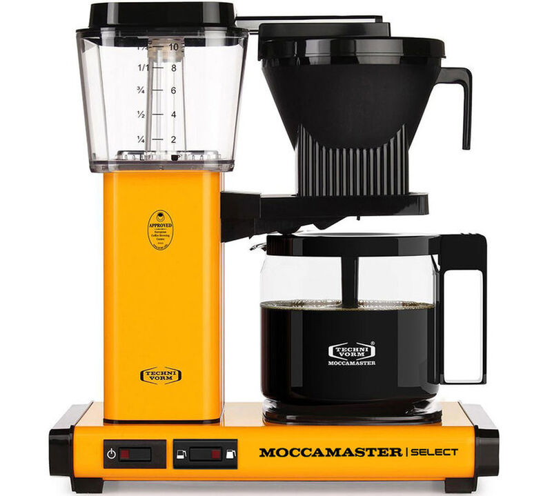 Caffettiera filtro Moccamaster KBG741 Select Gialla 1.25L image number 0
