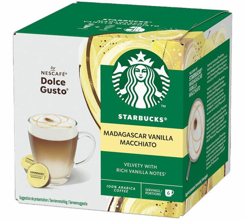 12 Nescaf&eacute;* Dolce Gusto* Compatible Pods Vanilla Macchiato &ndash; STARBUCKS image number 2