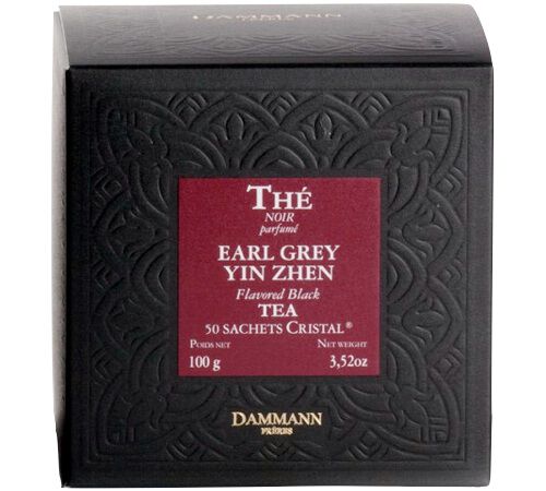 Dammann Fr&egrave;res 'Earl Grey Yin Zhen' tea - 50 Cristal&reg; sachets