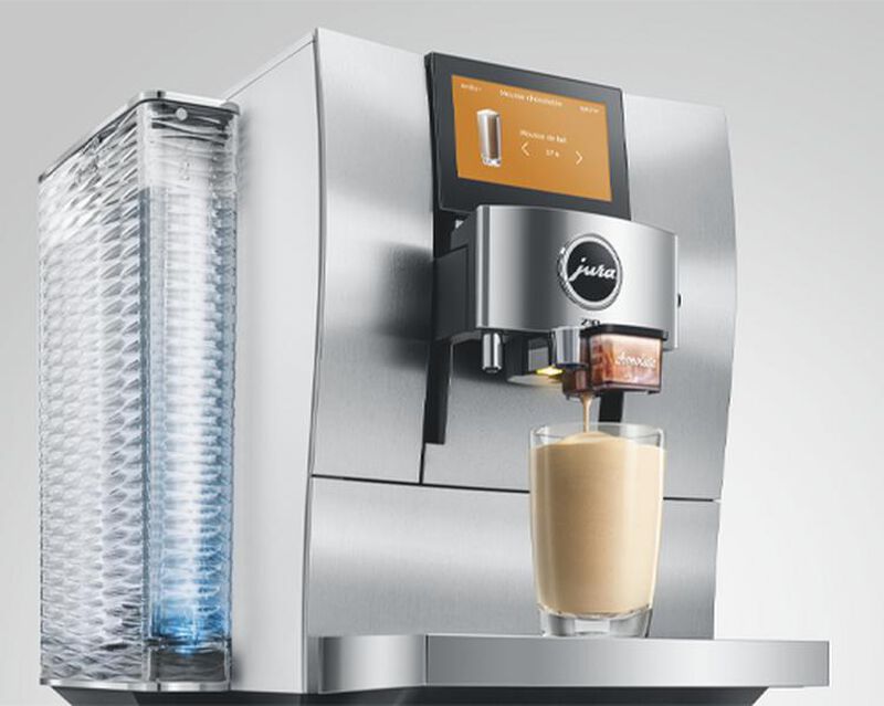 Jura - Kaffeevollautomat Z10 White Aluminium EB Smart Connect inklusive image number 3