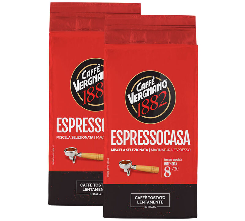 2 x 250 g - Caf&eacute; moulu - Espresso Casa - CAFF&Egrave; VERGNANO image number 0