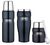 Pack isotherme (Bouteille - Mug - Lunch Box) Stainless King bleu nuit 47 cl - THERMOS image
