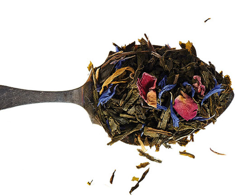 Kimono green tea - 80g loose leaf tea in tin - Comptoir Fran&ccedil;ais du Th&eacute; image number 1