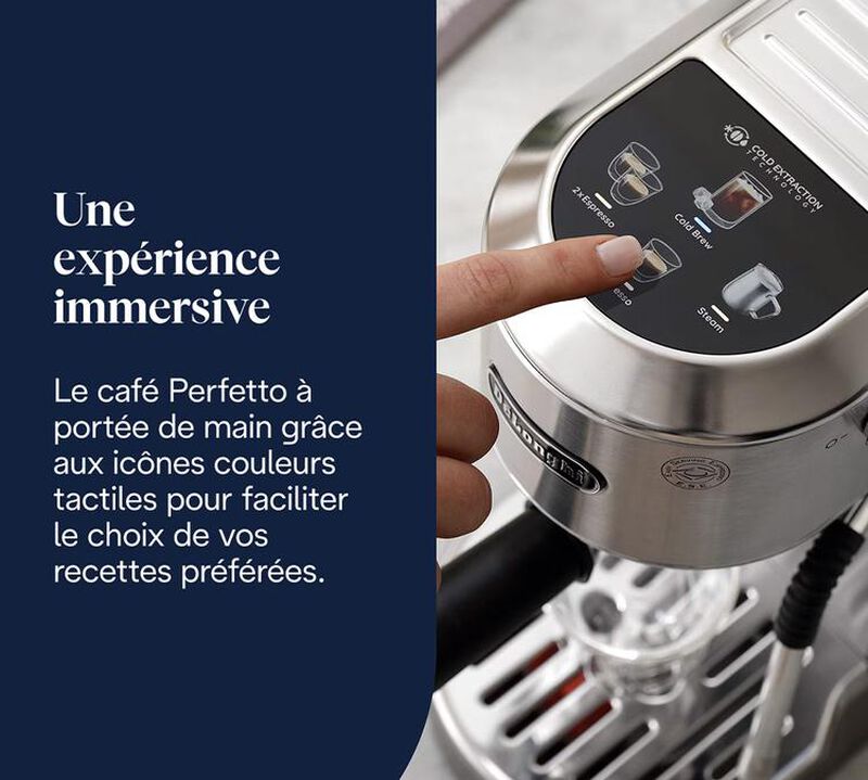 DeLonghi Dedica Duo EC890.M Metallo Macchina caff&egrave; espresso image number 6