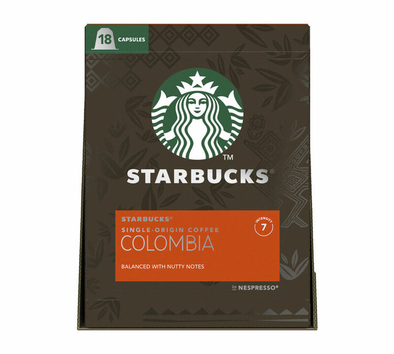 108 capsules compatibles Nespresso* Original Colombia - STARBUCKS image number 1