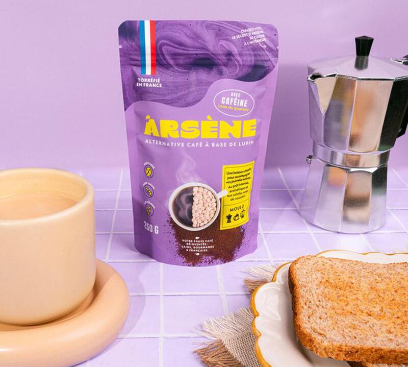 Ars&egrave;ne - Succedaneo di caff&egrave; di lupino con caffeina - 250gr image number 2