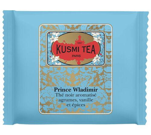 Th&eacute; Noir Prince Wladimir Bio - 25 sachets - KUSMI TEA image number 1
