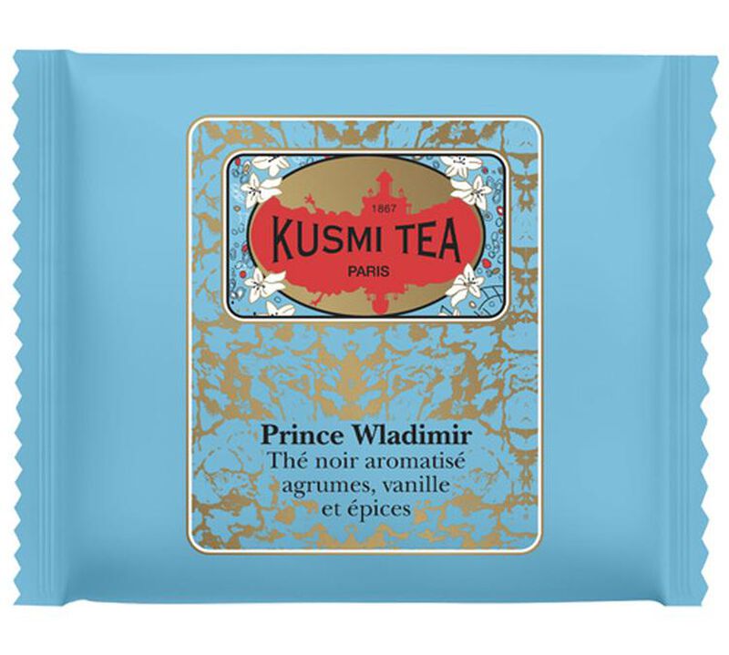 Th&eacute; Noir Prince Wladimir Bio - 25 sachets - KUSMI TEA image number 1