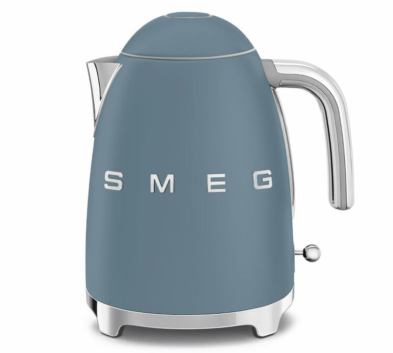 Wasserkocher Smeg KLF03SBMEU Graublau &ndash; 1,7 l + Geschenkangebot image number 0