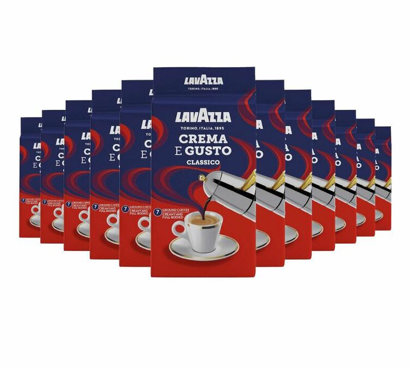 Lavazza Crema e Gusto Ground Coffee 12 Pack image number 0