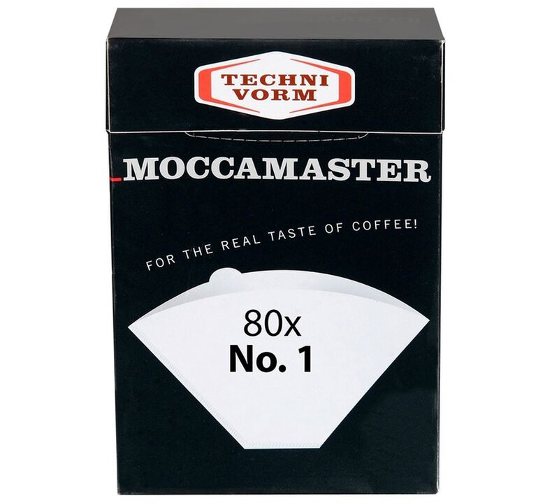 Technivorm Moccamaster Cup-One Paper Filters No. 1 x 80 image number 0