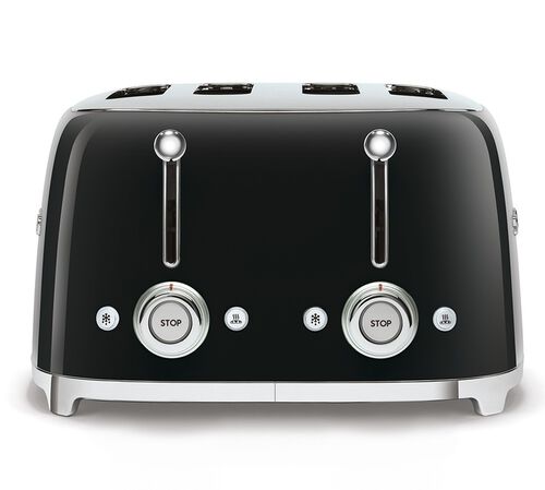 Grille-pain Smeg TSF03BLEU 4 tranches - Noir image number 2