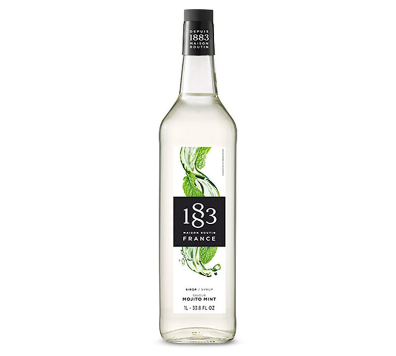 Sirop 1883 Routin Mojito Mint (Sans Alcool) - Bouteille Plastique - 1L image number 0