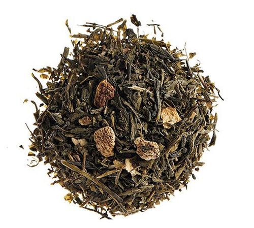Comptoir Francais du Th&eacute; Organic Lemon Green Tea - 100g loose leaf tea
