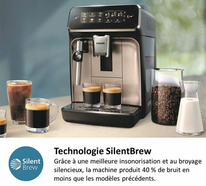 Philips Serie 3000 SilentBrew EP3321/40 Nera Macchina da caff&egrave; automatica image number 5