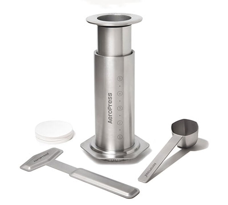 Cafeti&egrave;re nomade AEROPRESS Steel inox image number 8