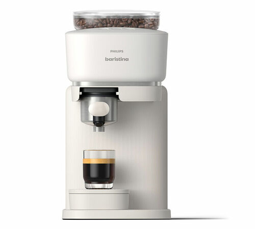 PHILIPS - Macchina espresso con macinacaff&egrave; - Baristina BAR300/00 bianca