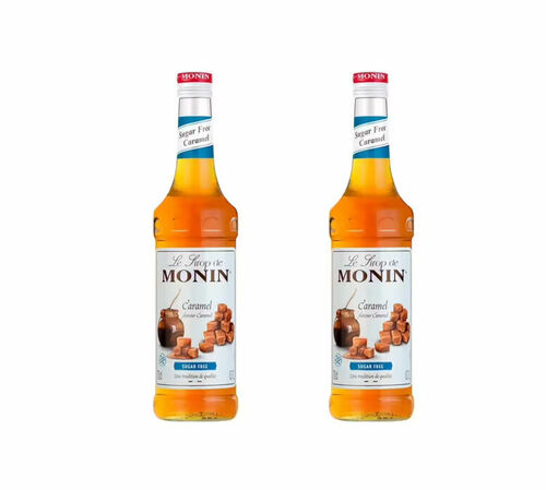 Sirop Monin - Caramel sans sucre - 2 x 70cl