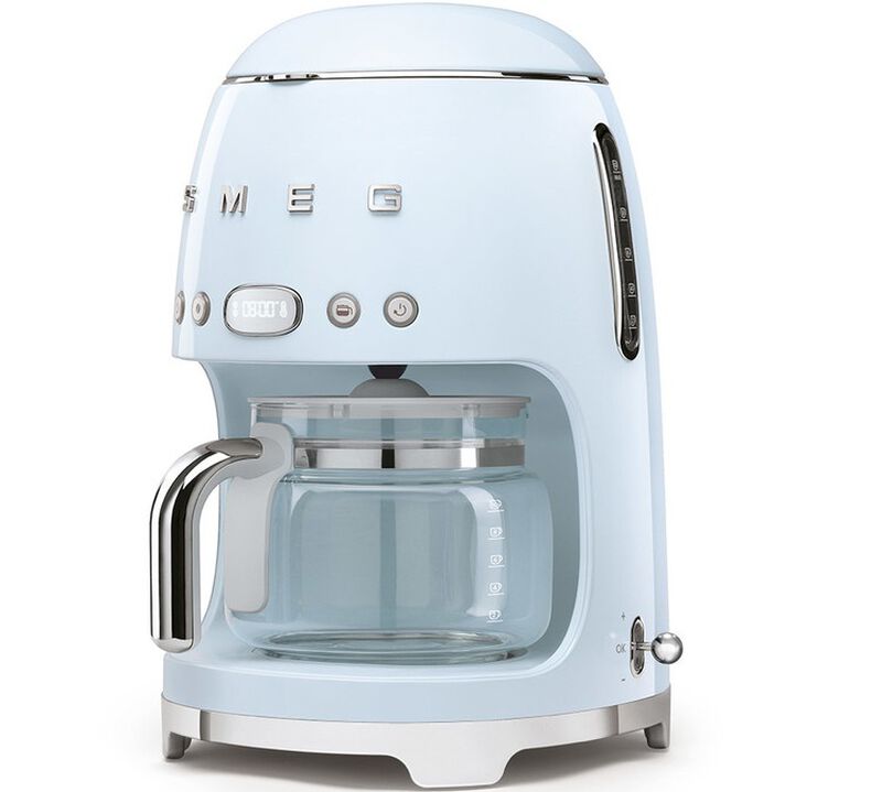 Smeg DCF02PBEU Macchina Caff&egrave; Americano Azzurro image number 1