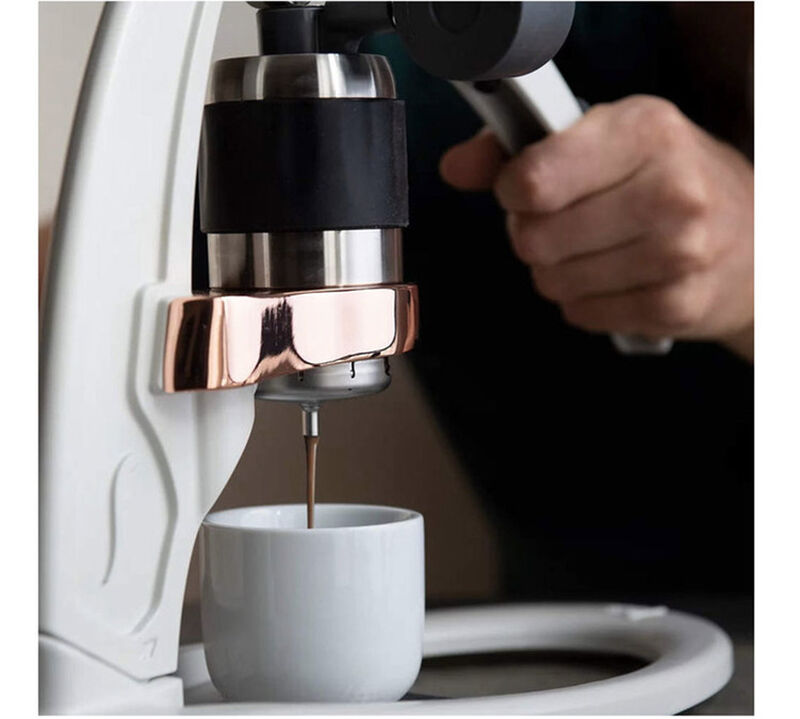 Flair Espresso Pro 2 White Manual Espresso Maker + Free Coffee image number 7