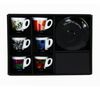 Zicaff&egrave; 'The Art of Espresso' set of 6 cups and saucers image number 9