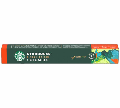 10 Nespresso* Original Compatible Capsules Colombia &ndash; STARBUCKS