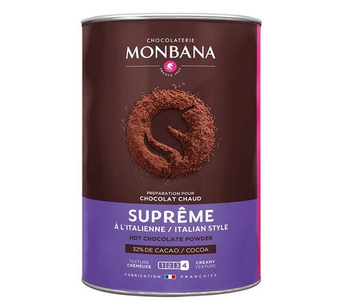 Monbana Hot Chocolate Powder Italian Style - 1kg
