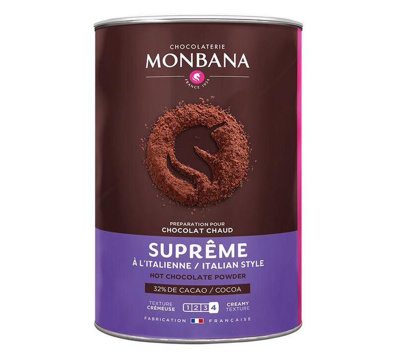 Monbana Hot Chocolate Powder Italian Style - 1kg image number 0