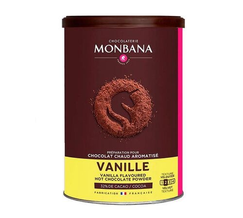 Chocolat en poudre aromatis&eacute; Vanille - 250g - Monbana