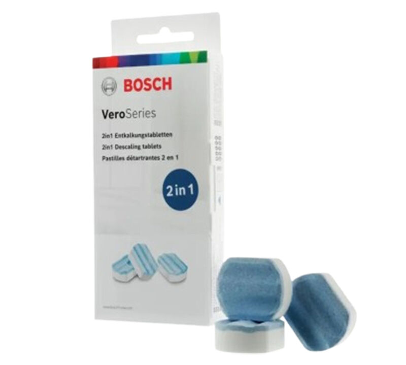 BOSCH 2-in-1 Descaler Tablets for BOSCH Bean-to-cup Machines image number 0