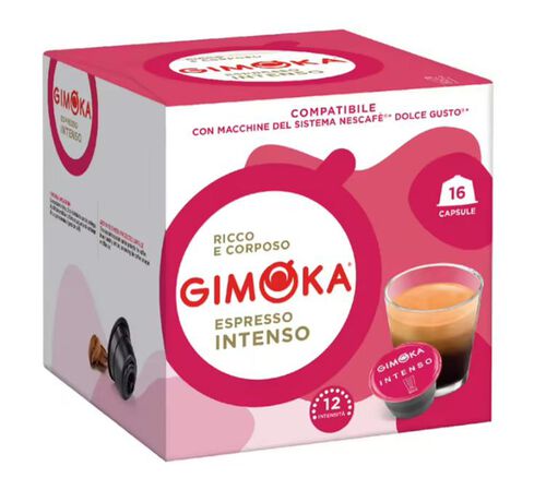 96 capsule compatibili Nescafe* Dolce Gusto* Intenso &ndash; Gimoka image number 1