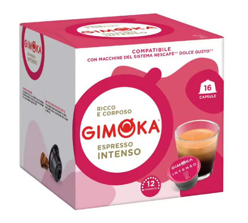 96 capsule compatibili Nescafe* Dolce Gusto* Intenso &ndash; Gimoka image number 1