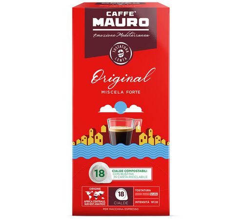 Caff&egrave; Mauro - 18 cialde ESE - Original