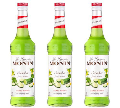 Lot de 3 Sirops Concombre - Monin 3 x 70cl