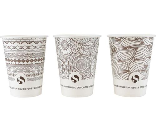 Lot de 3000 gobelets en carton - Etnyk - 20 cl - SEGI image number 2