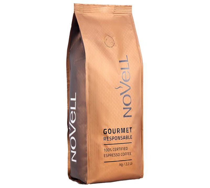 Novell Coffee Beans Gourmet Responsable Arabica/Robusta - 1kg image number 2