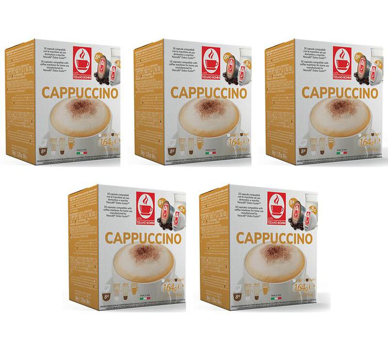 80 Nescaf&eacute;* Dolce Gusto* Compatible Pods Cappuccino &ndash; CAFFE BONINI image number 0