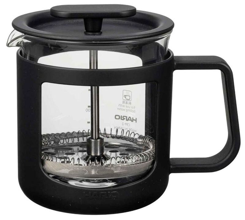 Hario U French Press in Black - 300ml image number 0