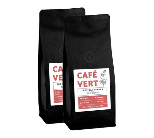Caf&eacute; vert Malabar Mousson&eacute; AA 250gr
