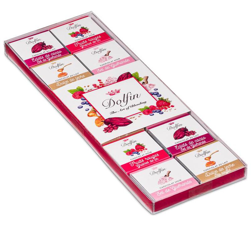Assortiment Gourmands Sucr&eacute; Sal&eacute; 4 Saveurs - 24 napolitains - DOLFIN image number 1