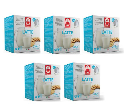 80 capsules compatibles Nescaf&eacute;* Dolce Gusto* Lait &ndash; CAFFE BONINI