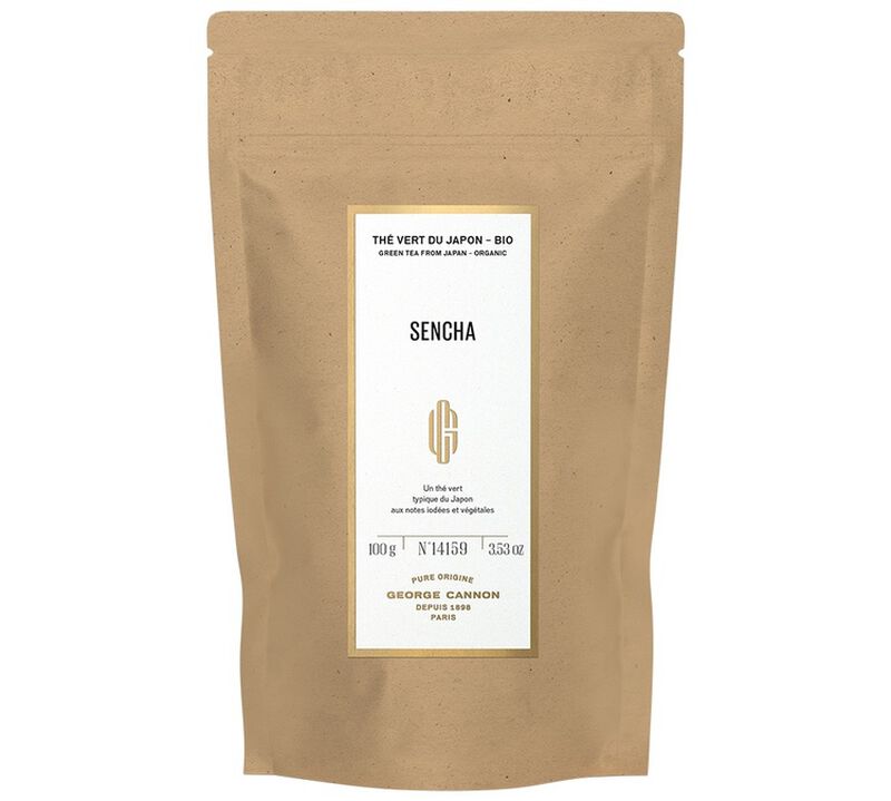 T&egrave; verde Sencha biologico - 100 g - GEORGE CANNON image number 1
