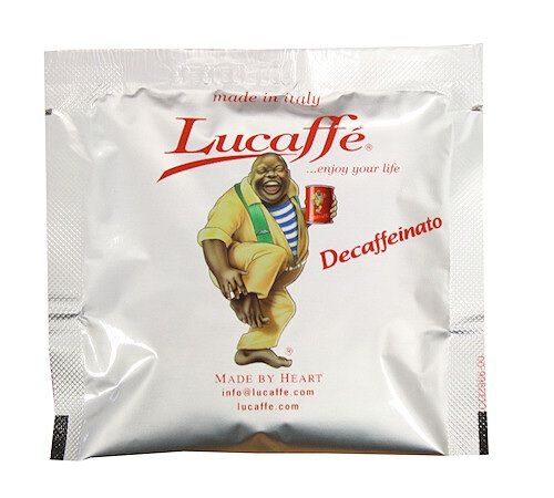 Decaffeinated Lucaff&egrave; coffee x 150 ESE pods