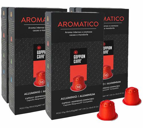 50 Nespresso* Original Compatible Capsules Aromatico &ndash; GOPPION